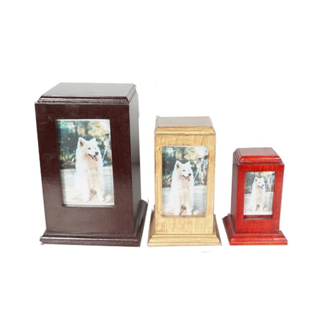 wooden photo frame urn03