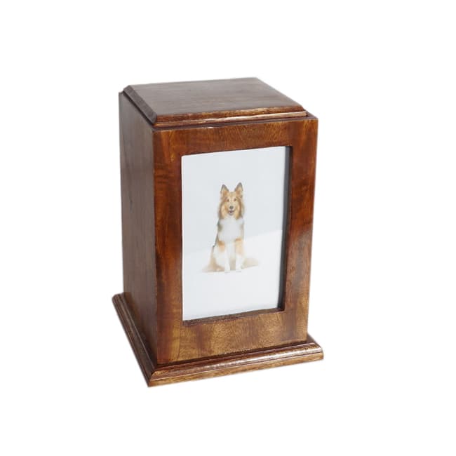 wooden photo frame urn05