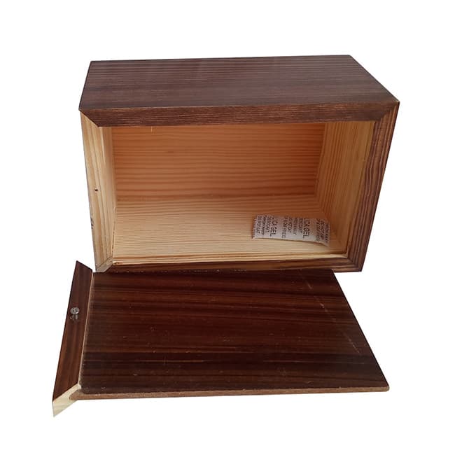 curl texture wooden cremation urn05