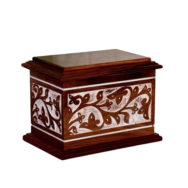 floral memorial cremaion urn02