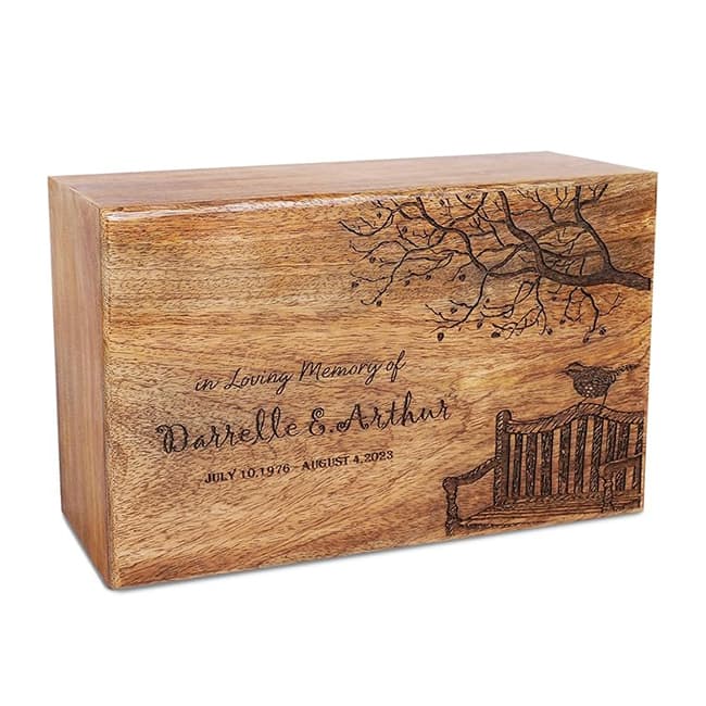 tree wood cremation urn05