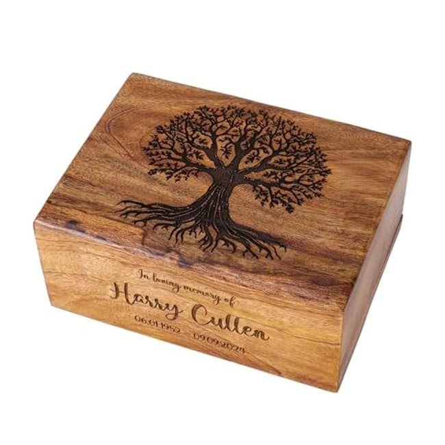 tree wood cremation urn08