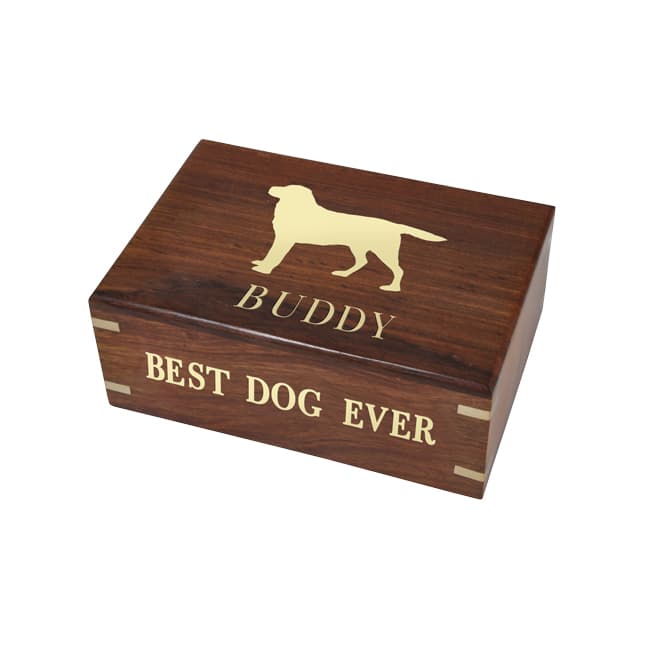 wood urn with inlay brass corner08