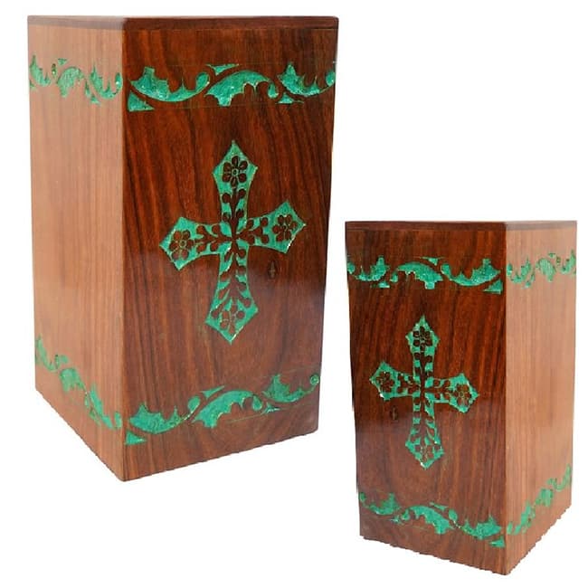 Support Design Variouis Style Wooden Cremation Urn F358