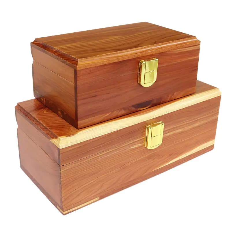 Paulownia Funeral Urn Box F453