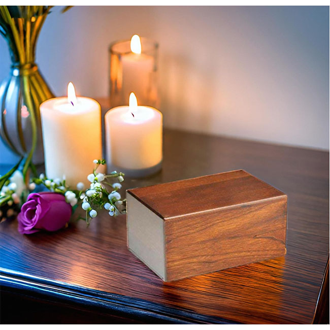 High-quality Wooden Pet Funeral Urn F458